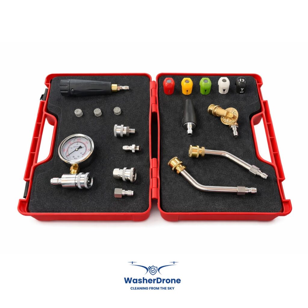 What Is Drone Pressure Washing Nozzle Configuration — and Why It Decides Cleaning Outcome