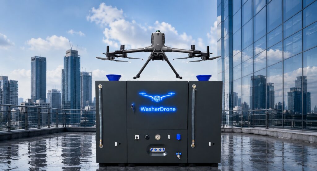 washerdrone-cleaning-system